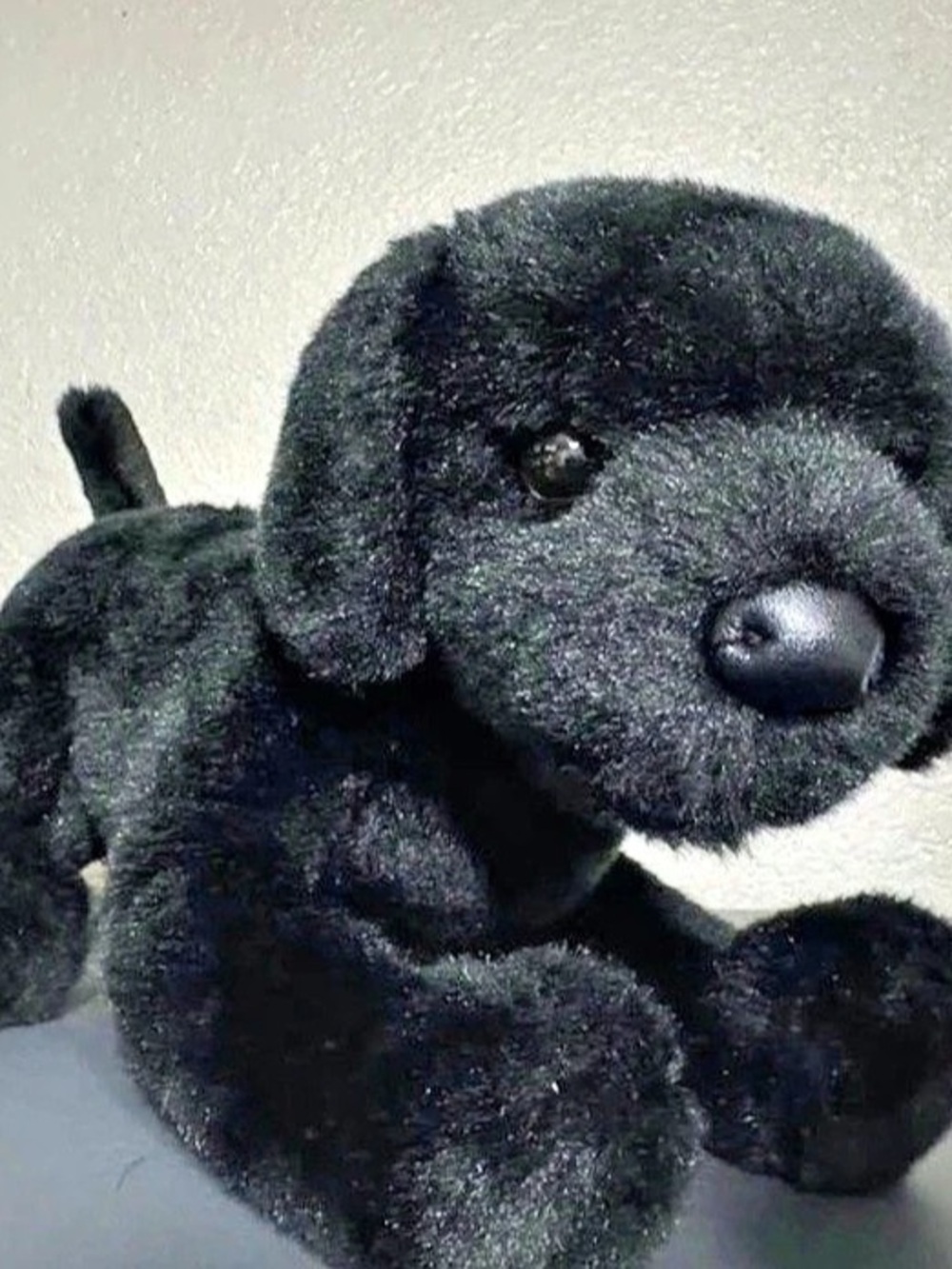 Douglas Chester Black Lab 1805 Plush Dog Like New